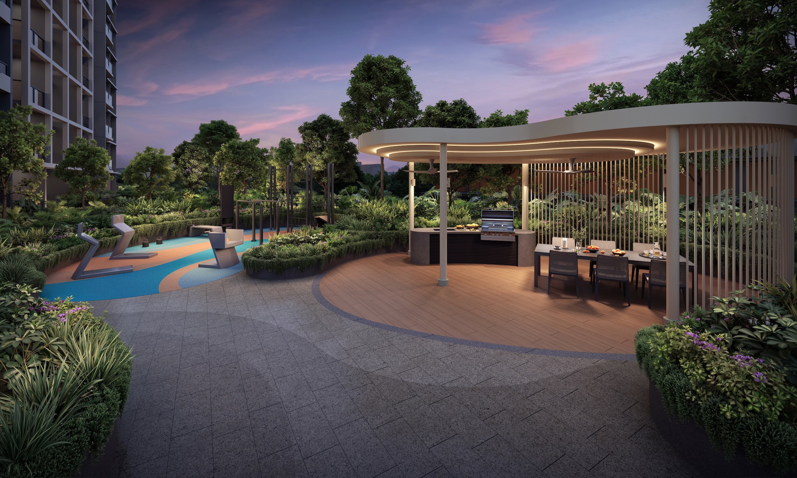 Tengah Garden Residences BBQ Pavilion