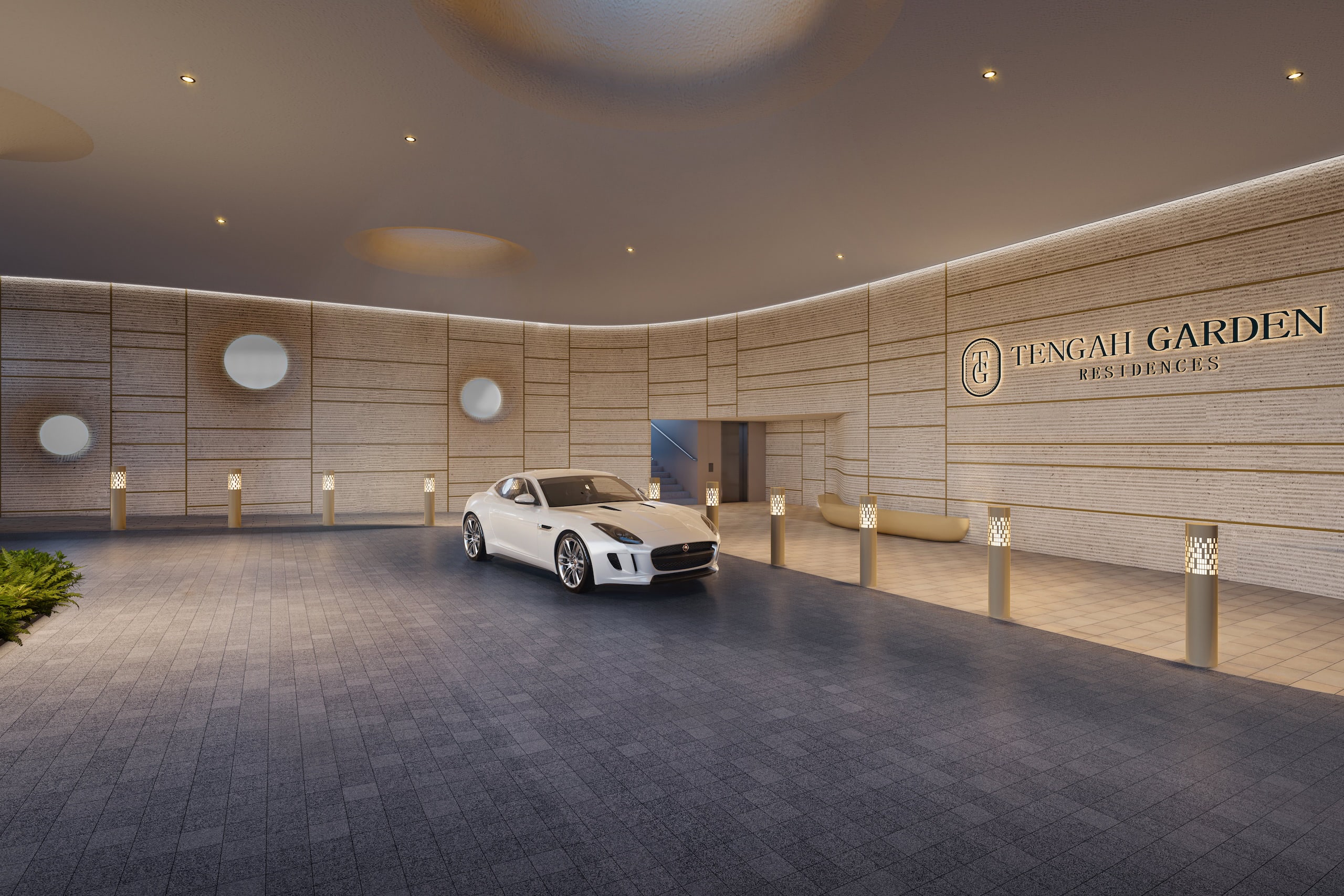 Tengah Garden Residences Grand Lobby