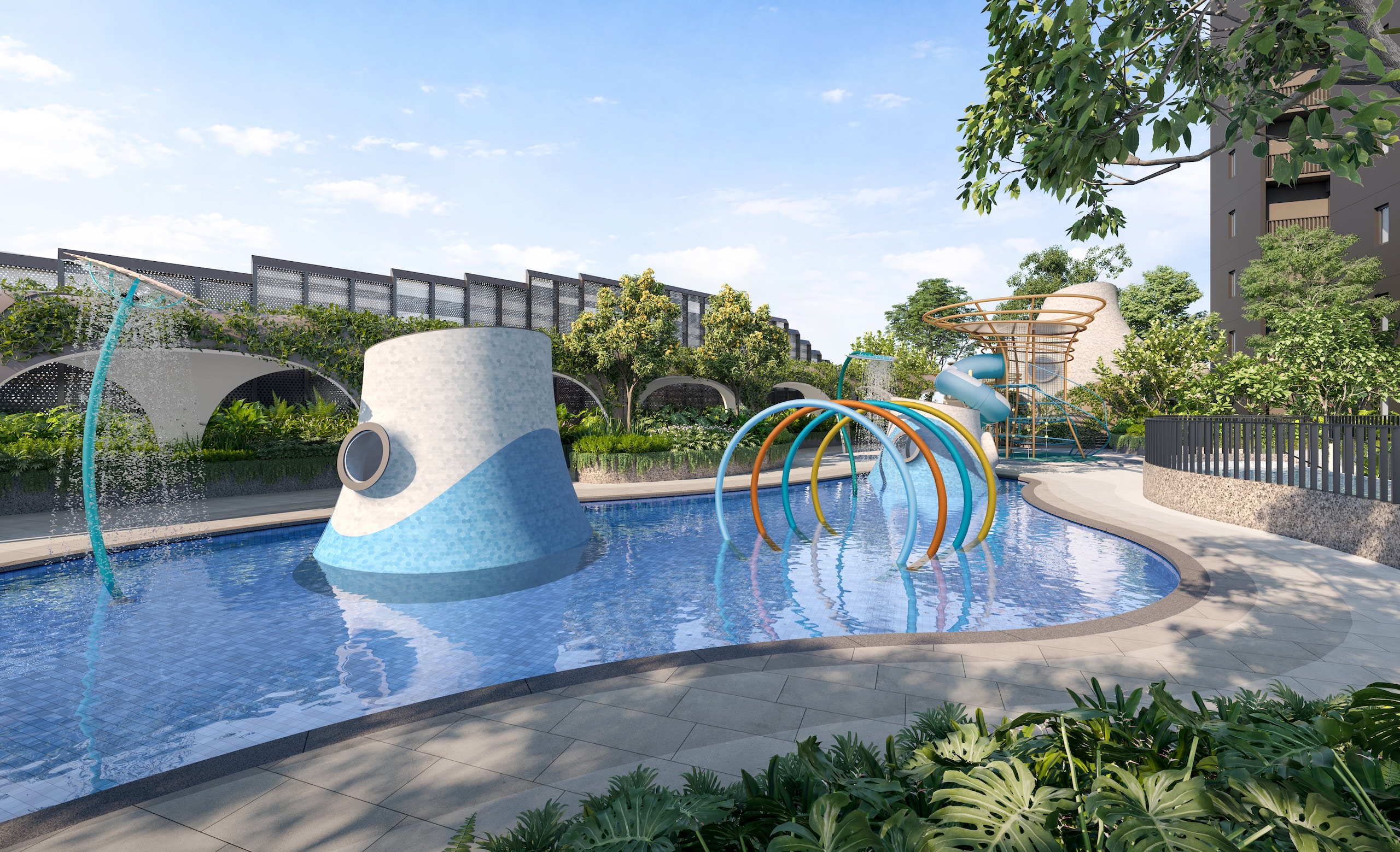 Tengah Garden Residences Kids Water Play