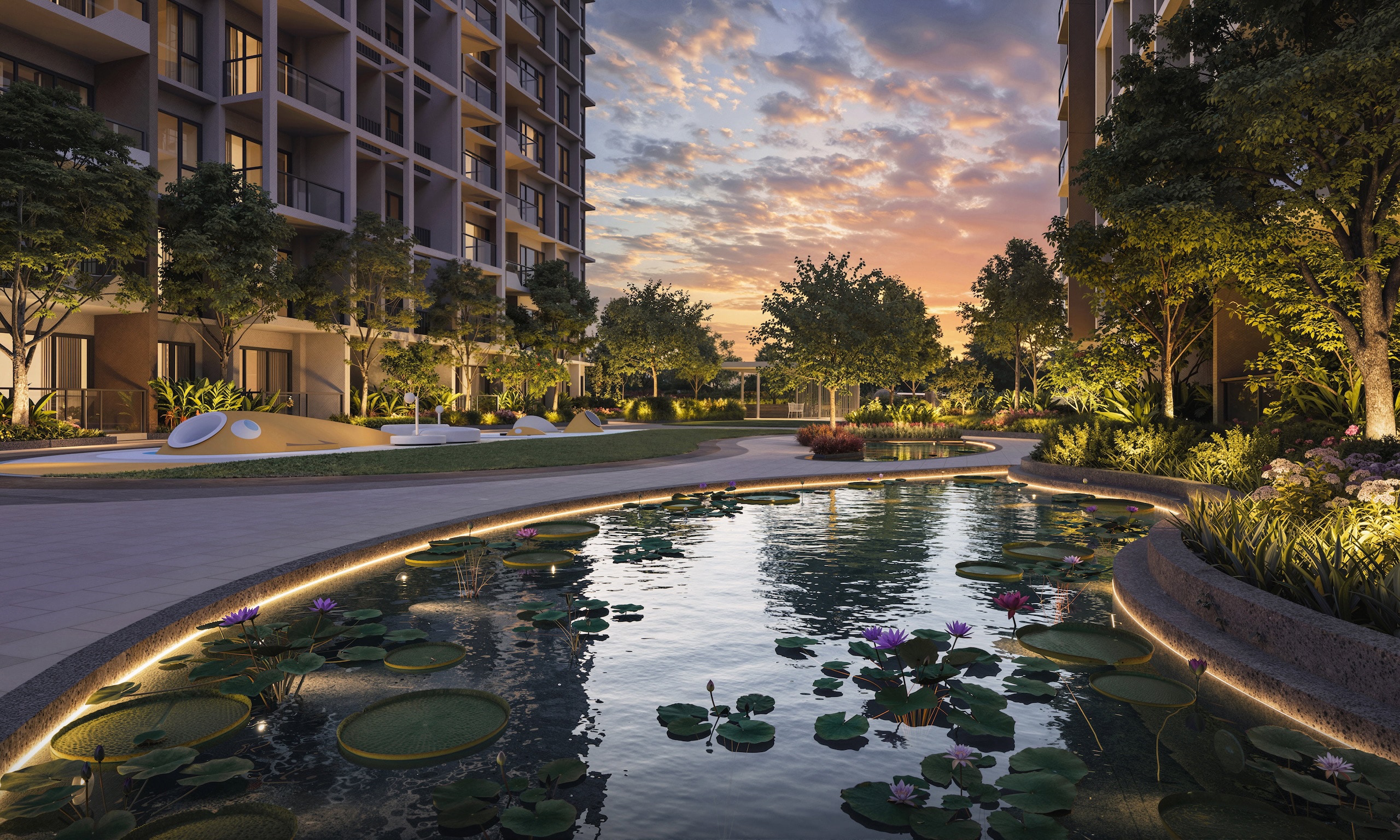 Tengah Garden Residences Lotus Pond